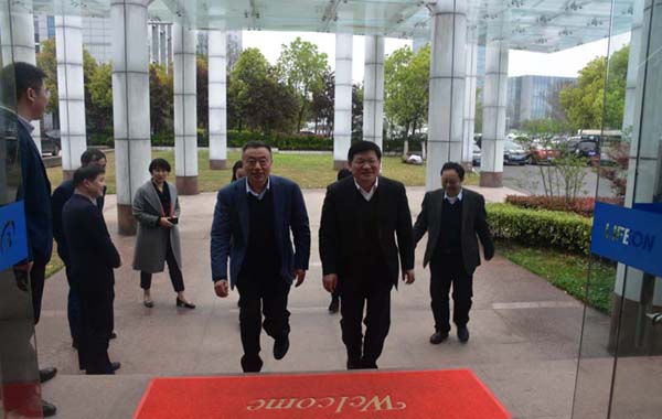 良性互動談合作，互利共贏求發(fā)展——安徽醫(yī)科大學(xué)黨委書記顧家山...